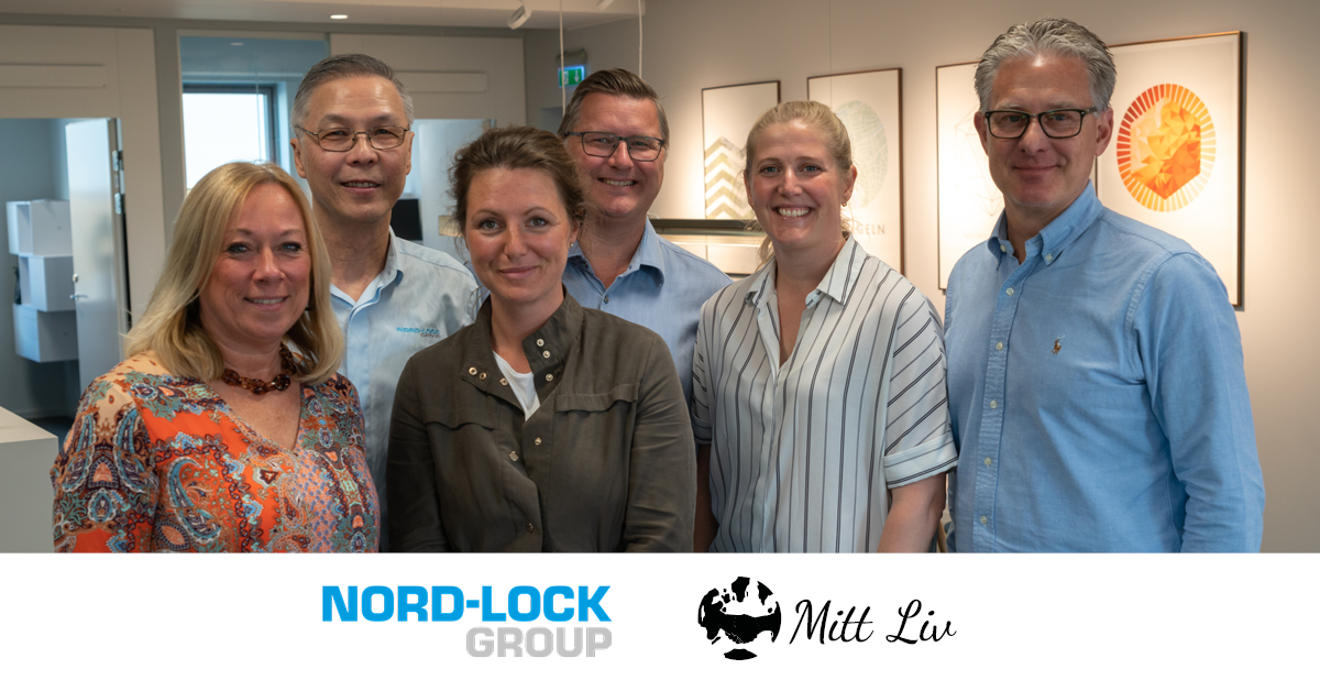 Nord-Lock Group och Mitt Liv inleder långsiktigt samarbete för en arbetsmarknad som uppskattar mångfald